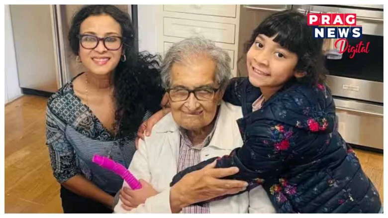 জীৱিত পিতৃৰ মৃত্যু খবৰ শুনি হতভম্ব অমৰ্ত্য কন্যা, পিতৃৰে ছবি পোষ্ট কৰি  লিখিলে নন্দনাই...