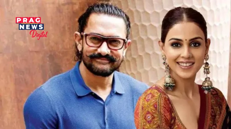 আহি আছে ছিতাৰে জমীন পৰ! আমিৰ খানৰ সৈতে ৰোমাঞ্চ কৰিব জেনেলিয়া দেশমুখে