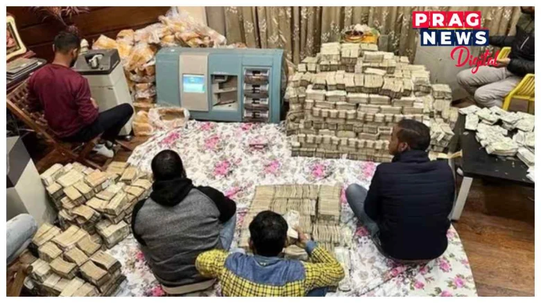 বাংগালুৰুত ঠিকাদাৰৰ ঘৰত  আয়কৰ বিভাগৰ অভিযান,  উদ্ধাৰ হ’ল  ৪২ কোটি টকা