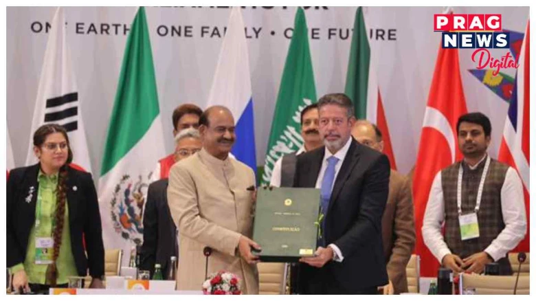 ভাৰতৰ জি-২০ অধ্যক্ষতাৰ অধীনত ১ম পি-২০ শীৰ্ষ সন্মিলনৰ সামৰণি