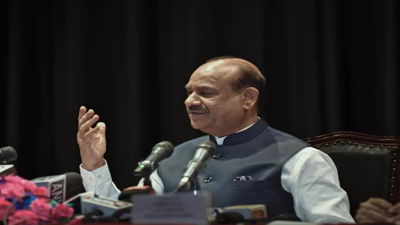 LS Speaker Om Birla Protests the EU Parliament's Resolution on Manipur