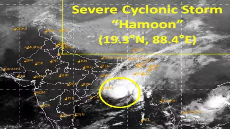 Cyclone 'Hamoon' intensifies into severe cyclonic storm; IMD issues alert in 7 states
