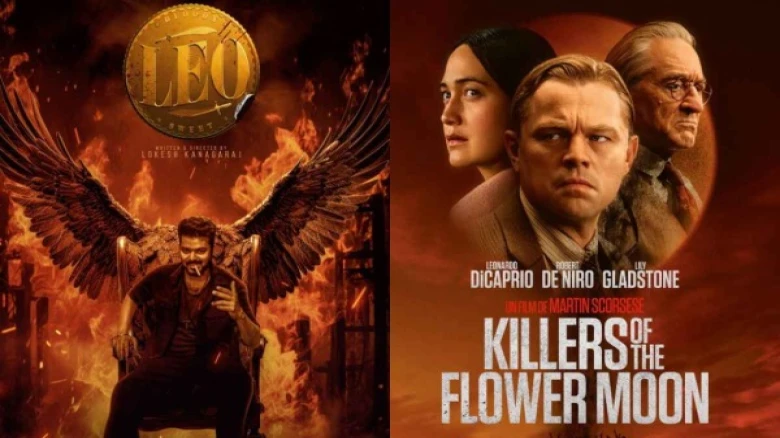 Leonardo DiCaprio's film was beaten by Thalapathy Vijay's 'Leo' at the weekend worldwide box office