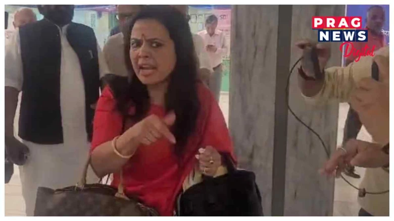 'অশালীন' প্ৰশ্ন! সংসদৰ এথিক্‌ সমিতিৰ বৈঠকৰ পৰা ৰণচণ্ডীৰ ৰূপধাৰণ কৰি ওলাই গ’ল মহুৱা, কি প্ৰশ্ন সোধা হৈছিল মহুৱাক?