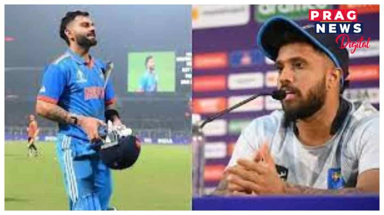 বিৰাট কোহলীৰ ৪৯ সংখ্যক  শতকত সুখী নহয় শ্ৰীলংকাৰ অধিনায়ক! ক’লে- কিয় জনাম অভিনন্দন?