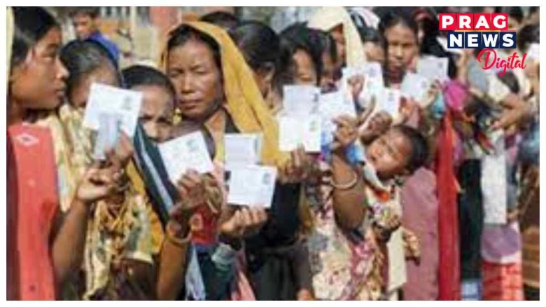 বিধানসভা নিৰ্বাচন: হিংসা-সন্ত্ৰাসৰ মাজেৰে মিজোৰামত ৭৮%, ছত্তীশগড়ত ৭২% ভোটদান