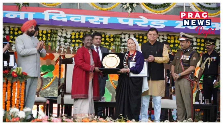 উত্তৰাখণ্ডৰ প্ৰতিষ্ঠা দিৱসত ৰাষ্ট্ৰপতি  দ্ৰৌপদী মুৰ্মুৰ,  সুশীলা বালুনীজীক দেশবাসীয়ে স্মৰণ কৰিবঃ মুৰ্মু