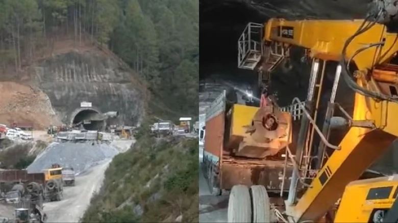 Uttarkashi tunnel collapse: Rescue operation underway, PM Modi speaks to Pushkar Dhami