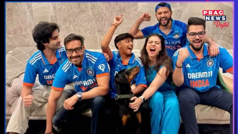 নৰেন্দ্ৰ মোদী ষ্টেডিয়ামত বলীউড চেলেবছ্‌ৰ ভিৰ!  ঘৰত কোন তাৰকাই উপভোগ কৰিছে খেল?
