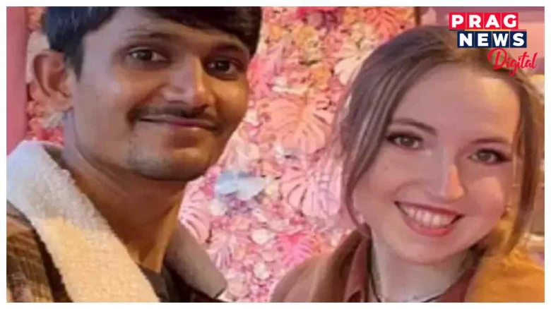 নেডাৰলেণ্ডৰ  পৰা  উত্তৰ প্ৰদেশৰ ফতেহপুৰ গাঁৱত বিয়াৰ বাবে উপস্থিত বিদেশী কইনা! পিছে পিছে গৈ উপস্থিত আৰক্ষীও!