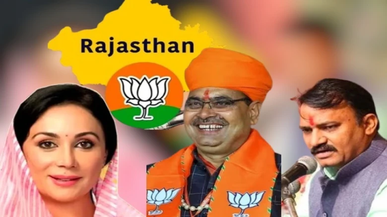 Rajasthan: Bhajan Lal Sharma announced as Rajasthan CM, with Diya Kumari and Prem Chand Bairwa as Deputy CMs
