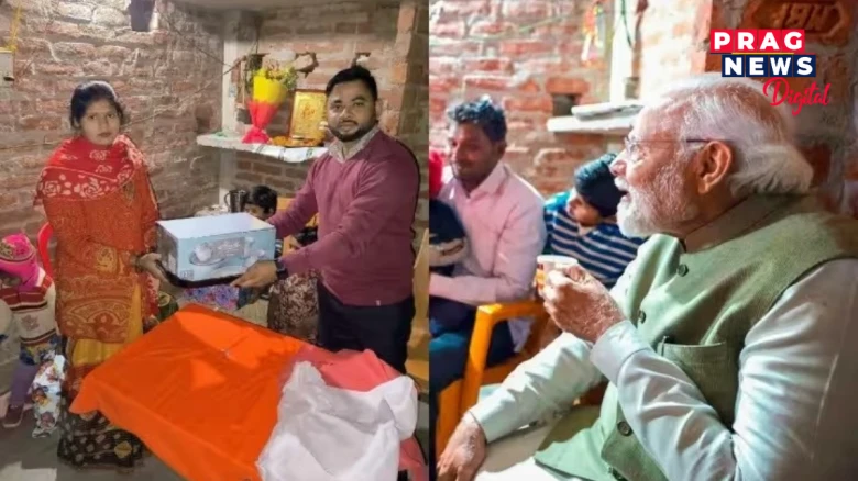 প্ৰধানমন্ত্ৰী মোদীয়ে অযোধ্যাত মীৰাৰ ঘৰত খাইছিল চাহ! মোদীয়ে মীৰালৈ চিঠি লিখি উপহাৰ দিলে কাপৰ ছেট