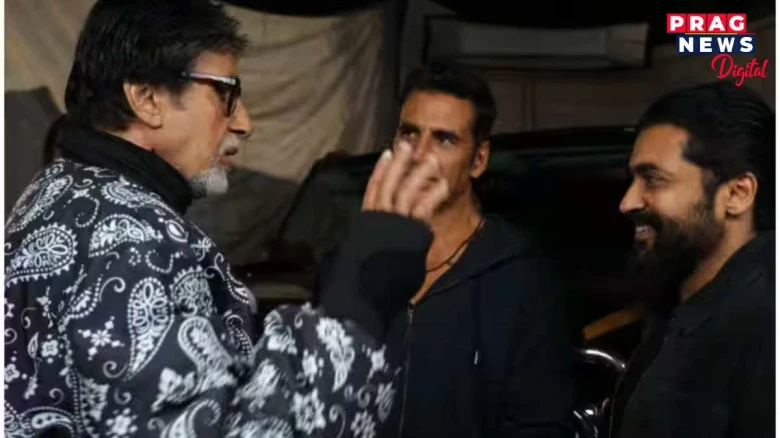হাতৰ অপাৰেচন সম্পন্ন অমিতাভ বচ্চনৰ;  অক্ষয়ৰ সৈতে দেখা গ’ল বিগ বিক