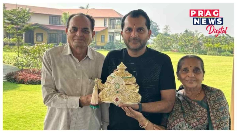 ৰাম লালাৰ মূৰ্তিৰ বাবে মুকুট দান কৰিলে গুজৰাটৰ হীৰা ব্যৱসায়ীয়ে, দাম জানিলে হয়তো আচৰিত হ’ব আপুনিও