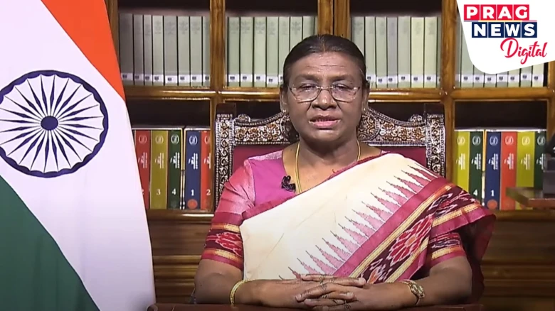 ভাৰতক আখ্যা দিয়া হয় গণতন্ত্ৰৰ মাতৃ হিচাপে; গণৰাজ্য দিৱসৰ প্ৰাকসন্ধ্যা দেশবাসীক সম্বোধি ৰাষ্ট্ৰপতিৰ মন্তব্য