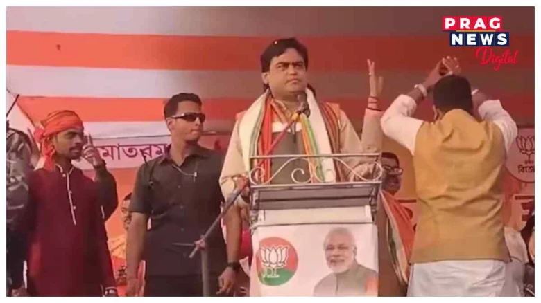 এসপ্তাহৰ   ভিতৰত সমগ্ৰ দেশতে কা  ৰূপায়ণ কৰিম,  বংগত ক’লে কেন্দ্ৰীয় মন্ত্ৰী শান্তনু ঠাকুৰে