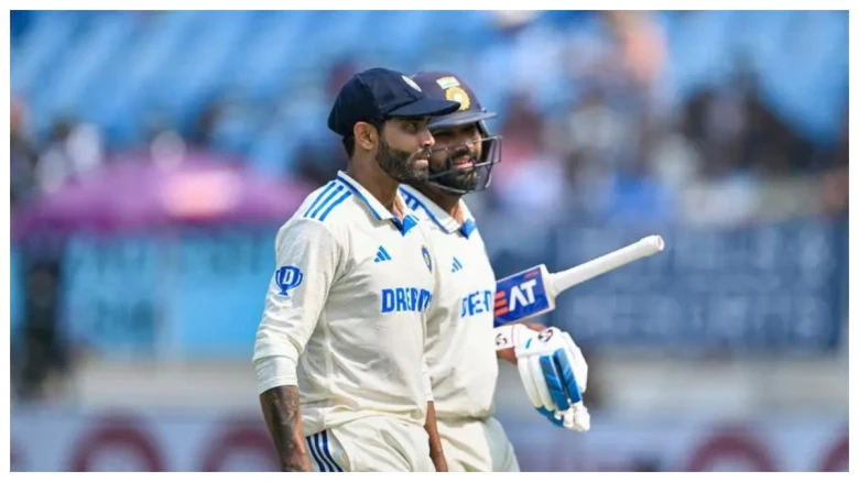 ভাৰত বনাম ইংলেণ্ডঃ ৰোহিত, জাডেজাৰ শতক আৰু অভিষেক মেচতে ছৰফৰাজৰ দূৰ্দান্ত অধৰ্শতকেৰে সবল স্থিতিত ৰোহিতবাহিনী