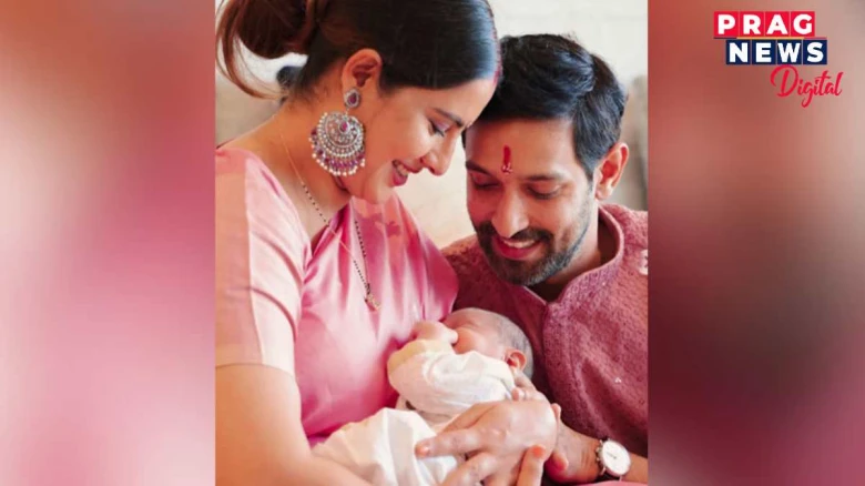 পুত্ৰসন্তান জন্মৰ দুসপ্তাহতে বিক্ৰান্ত মেছিয়ে ৰাজহুৱা কৰিলে ফটো; উৎফুল্লিত অনুৰাগী