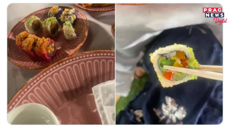 ভাৰতত বিবিধ ৰূপ ধাৰণ কৰিলে বিখ্যাত জাপানী খাদ্য চুচি-এ! ভাইৰেল হ’ল ভাৰতৰ 'জৈন চুচি’ৰ ছৱি