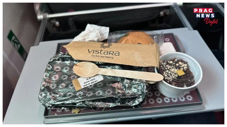 বিমান ভ্ৰমণত খাদ্য খাই হঠাতে নষ্টালজিক হৈ পৰা এজন ফুড ব্লগাৰ! খাদ্য কেনেকুৱা আছিল?