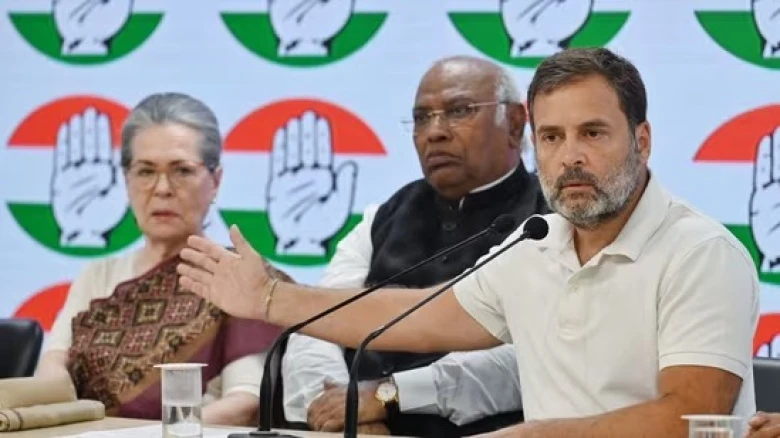 BJP murdering democracy! Congress slams PM Modi for frizzing party's bank accounts