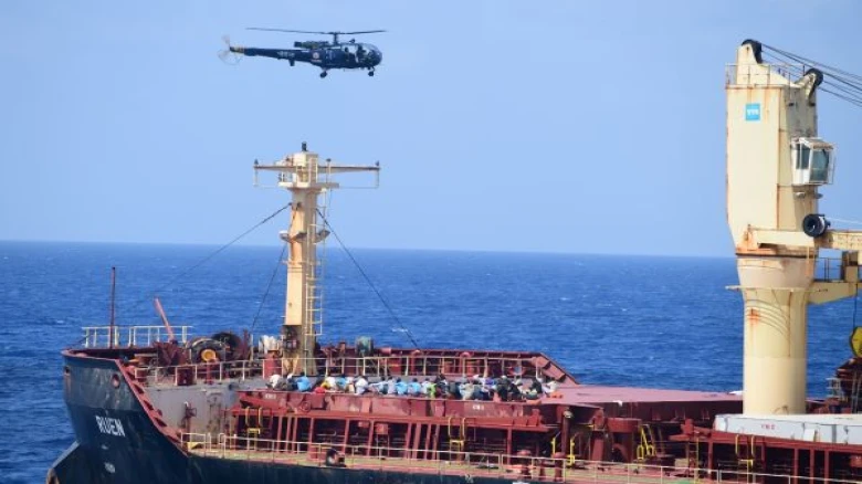35 Somalian Pirates Apprehended By INS Kolkata Handed Over To Mumbai Police
