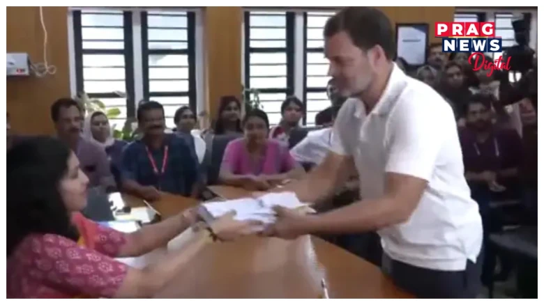 ৱায়ানাডেই মোৰ ঘৰ, আপোনালোকেই মোৰ পৰিয়াল', ৱায়ানাডৰ পৰা মনোনয়ন দাখিল কৰি ক’লে  ৰাহুল গান্ধীয়ে