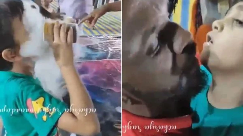 Chilling VIDEO: Tragic Case of Boy's Alleged Death After Consuming 'Nitrogen Smoked Biscuit'; Urgent Warning for Parents