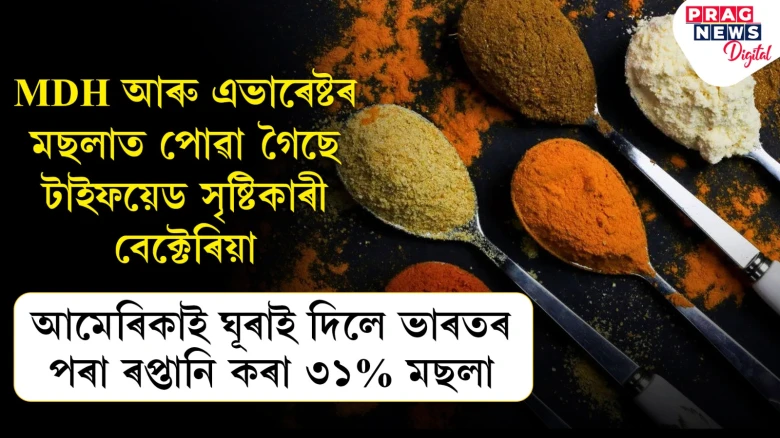 MDH আৰু এভাৰেষ্টৰ মছলাত পোৱা গৈছে ছালমন’লা বেক্টেৰিয়া! আমেৰিকাই ল'লে ডাঙৰ পদক্ষেপ