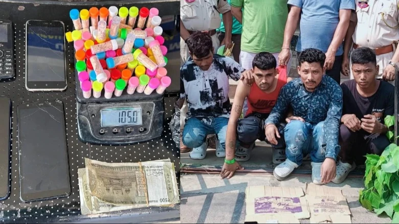 Guwahati: Four drug peddlers arrested during STF raid in Khanapara