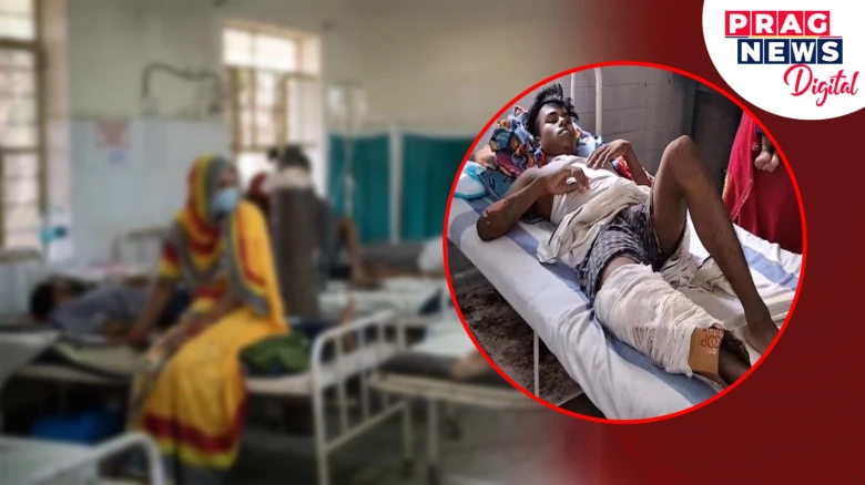 Shocking! Man gets 'cardboard treatment' for fractured leg at primary health centre in Bihar
