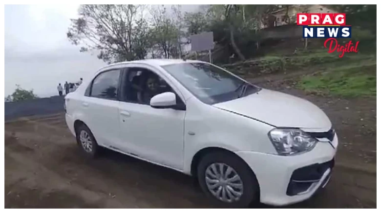 ৰীল তৈয়াৰ কৰিবলৈ গৈ অঘটনঃ ৩০০ ফুট গভীৰ খাদত পৰিল গাড়ী, যুৱতীৰ মৃত্যু!  ভাইৰেল ভিডিঅ’