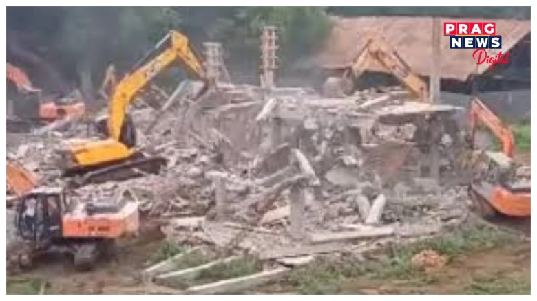 টিডিপি নেতৃত্বাধীন চন্দ্ৰবাবু নাইডুৰ চৰকাৰে ভাঙিলে ৱাইএছআৰচিপিৰ মুখ্য কাৰ্যালয়