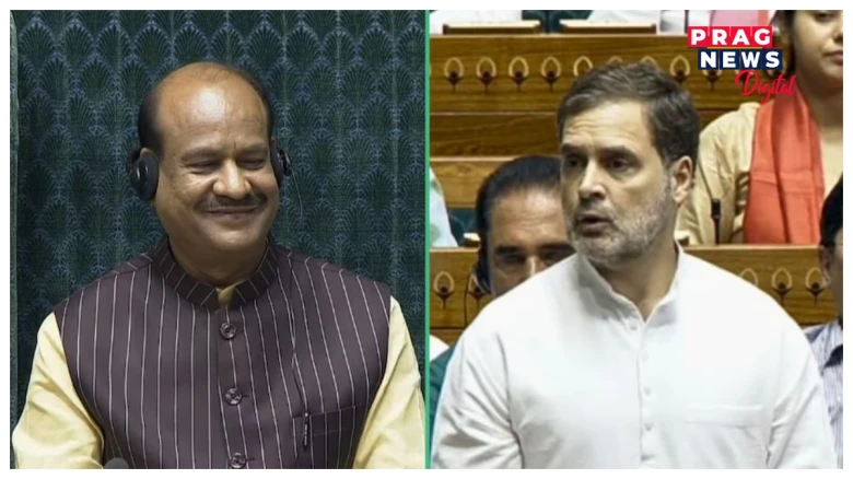 সংসদত NEETৰ প্ৰশ্নকাকত ফাদিলৰ প্ৰসংগ  উত্থাপন কৰিলে  ৰাহুল গান্ধীয়ে , অধ্যক্ষই কয় - পূৰ্ণ সময় লওক, বিতংভাৱে কথা কওক...