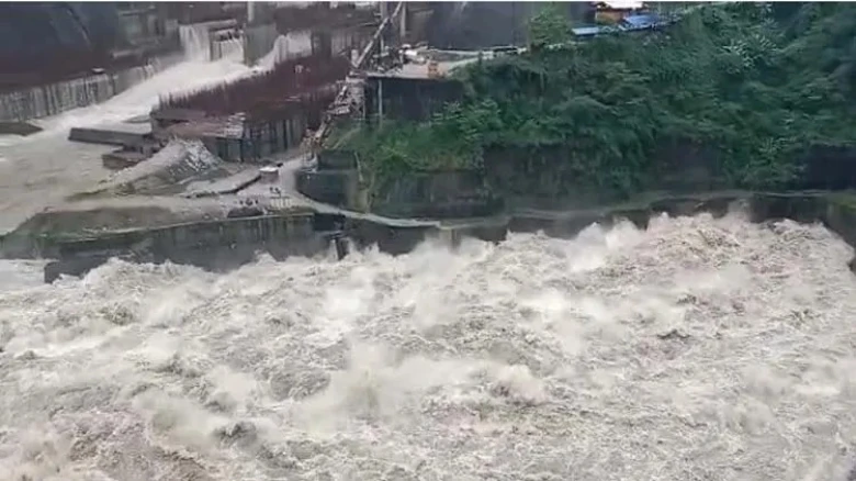 Assam: NHPC issues flood warning as Subansiri and Ranganadi river water levels surge
