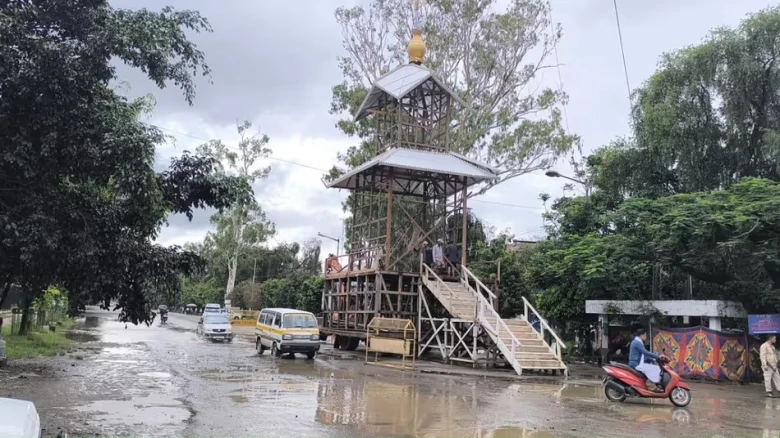 Manipur: Armed miscreants fire shots at Lord Jagannath's chariot in Imphal, no casualties reported