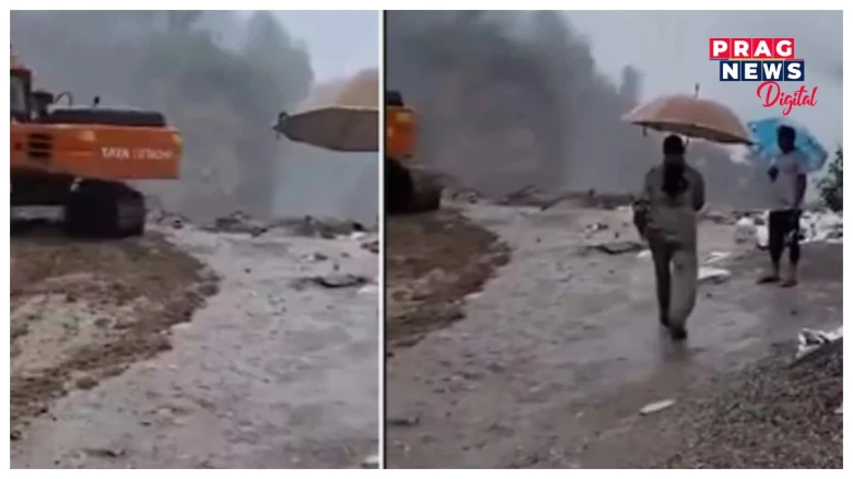 কেদাৰনাথত মুষলধাৰ বৰষুণঃ পাহাৰৰ পৰা শিল বাগৰি  ৩ জনৰ মৃত্যু