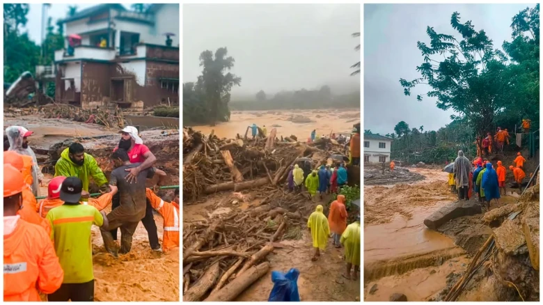 Wayanad Landslide: Death toll Increases to 98 in Kerala; 45 Relief Camps Set Up, State Govt Declares Two-day Mourning