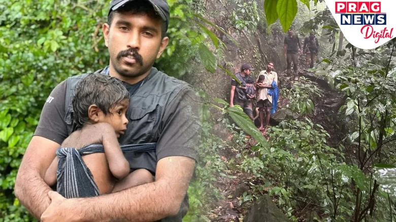 Forest officers in Wayanad undertake daring attempt to save Tribal family along with toddlers
