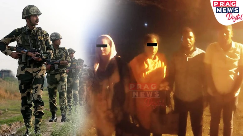 Assam: Bangladeshi Nationals Attempt Illegal Border Crossing, Police Push Them Back