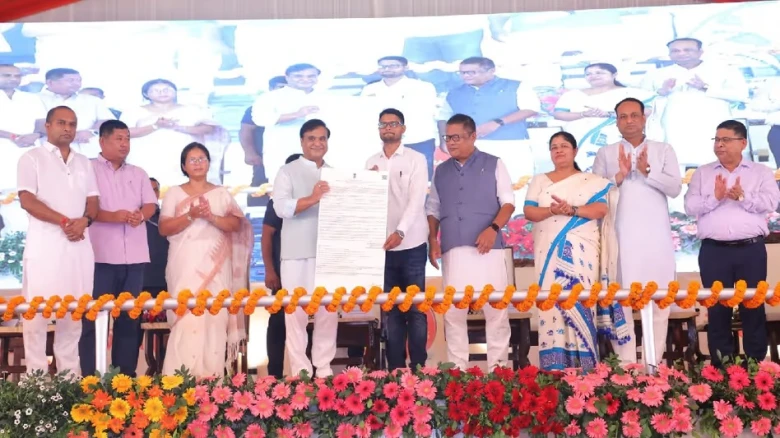 Assam govt distributes 23,956 permanent appointment letters to contractual teachers, promises 50,000 more jobs