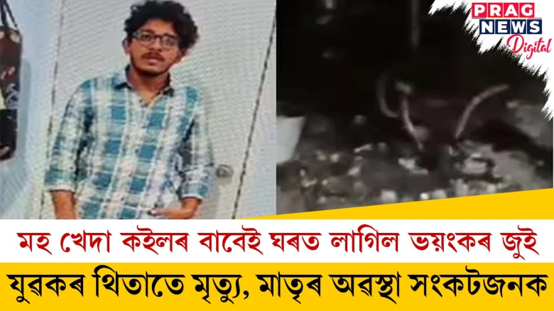 মহ খেদা কইলৰ বাবেই মৃত্যু ঘটিল যুৱকৰ, গুৰুতৰভাৱে আহত মাতৃও