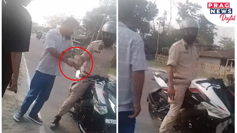 Police Constable Suspended for Taking Bribe from Biker in Barpeta