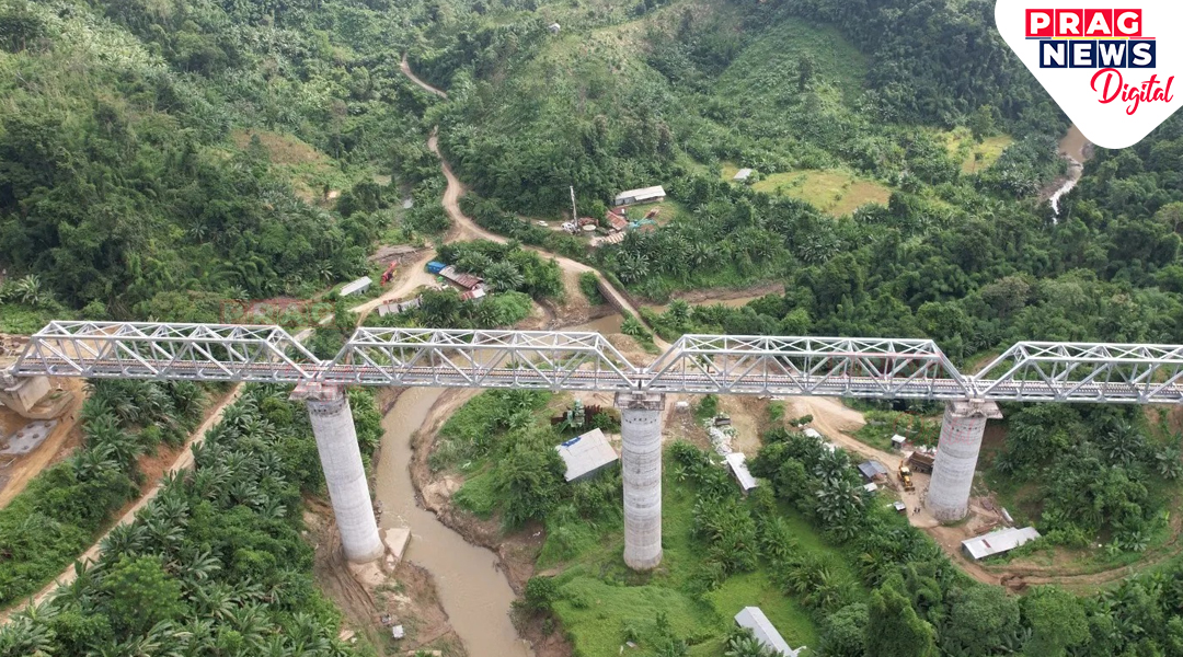 Aizawl Gets Rail Connectivity with Engineering Marvel Taller Than Qutub Minar