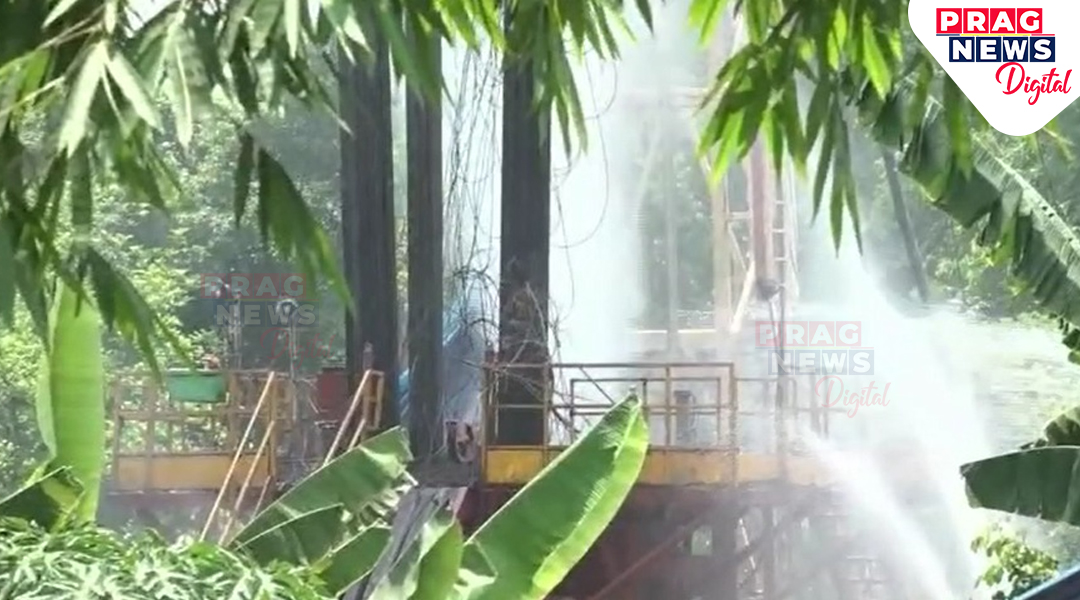 Sivasagar: Gas Leak Continues, ONGC Starts Junk Shot Operation