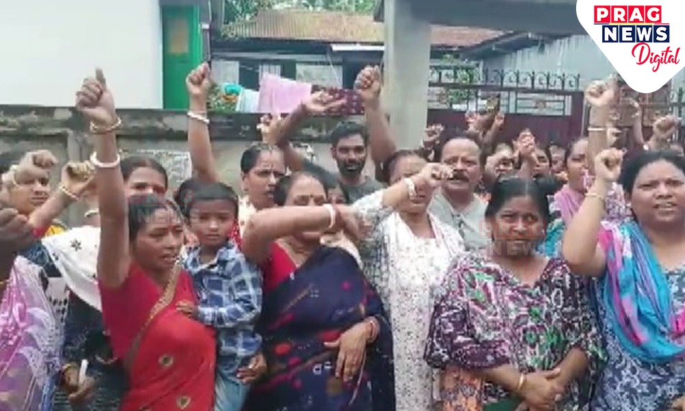 লামডিঙত ন'বোৱাৰীৰ ৰহস্যজনক মৃত্যুক কেন্দ্ৰ কৰি সমগ্ৰ অঞ্চলজুৰি উত্তাল প্ৰতিবাদ
