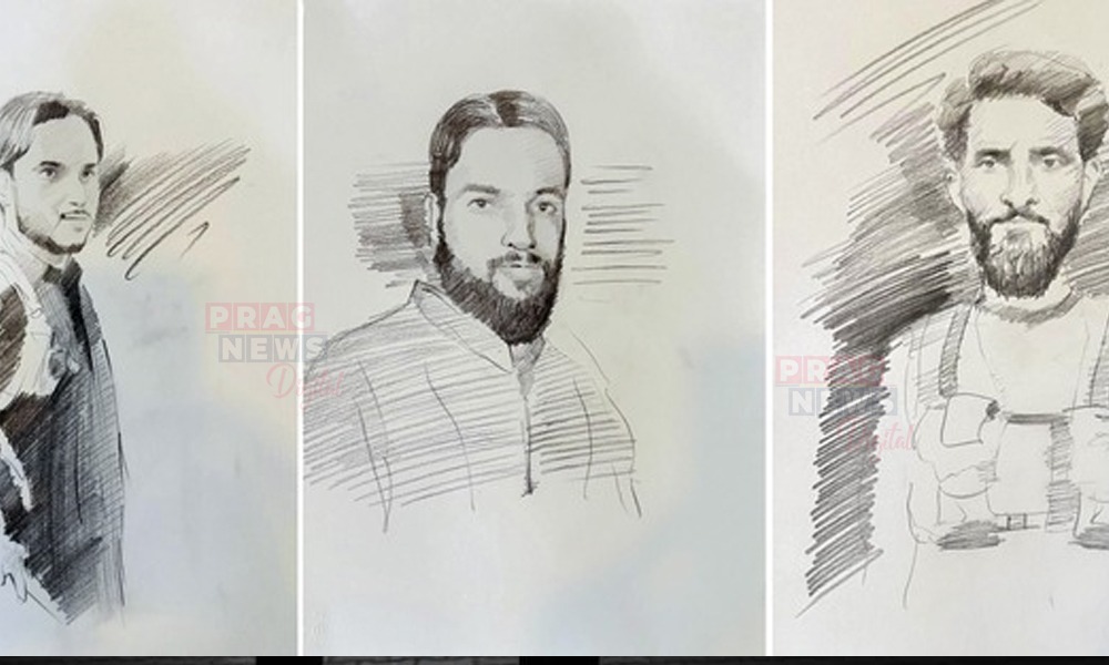 বেছৰন ঘাটিৰ আক্ৰমণত জড়িত আছিল তিনিটা পাকিস্তানী সন্ত্ৰাসবাদী