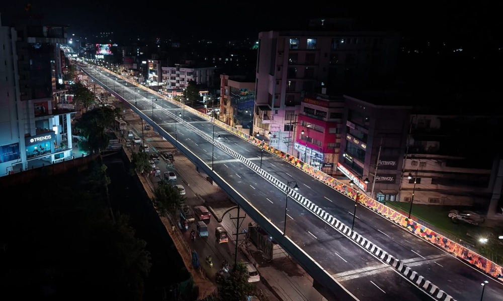 Assam CM Inaugurates Rukmini Gaon Flyover Worth Rs 112 Crore