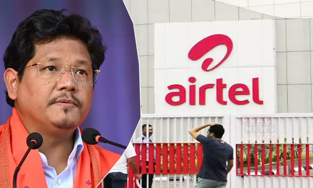 Residents of Northern Ri Bhoi District Appeal to Meghalaya CM Over Persistent Airtel Network Issues