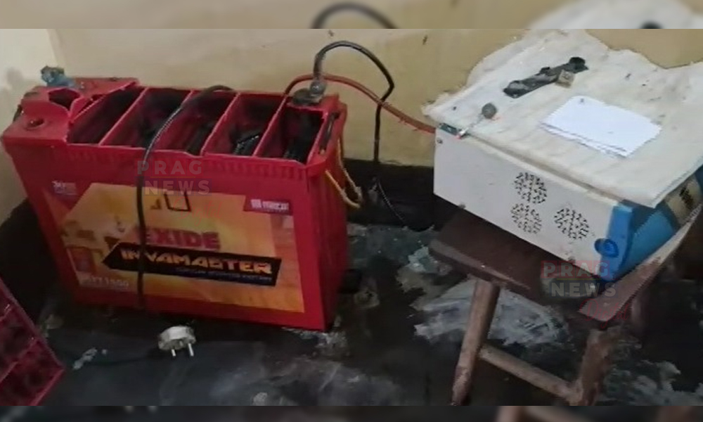 Inverter Battery Explodes In Jamugurihat, Injuring Elderly Resident